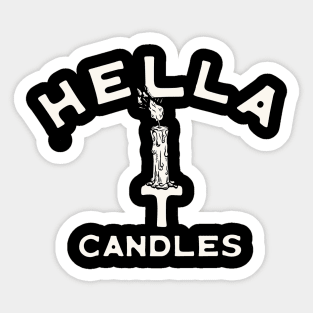 Hella Candles Sticker